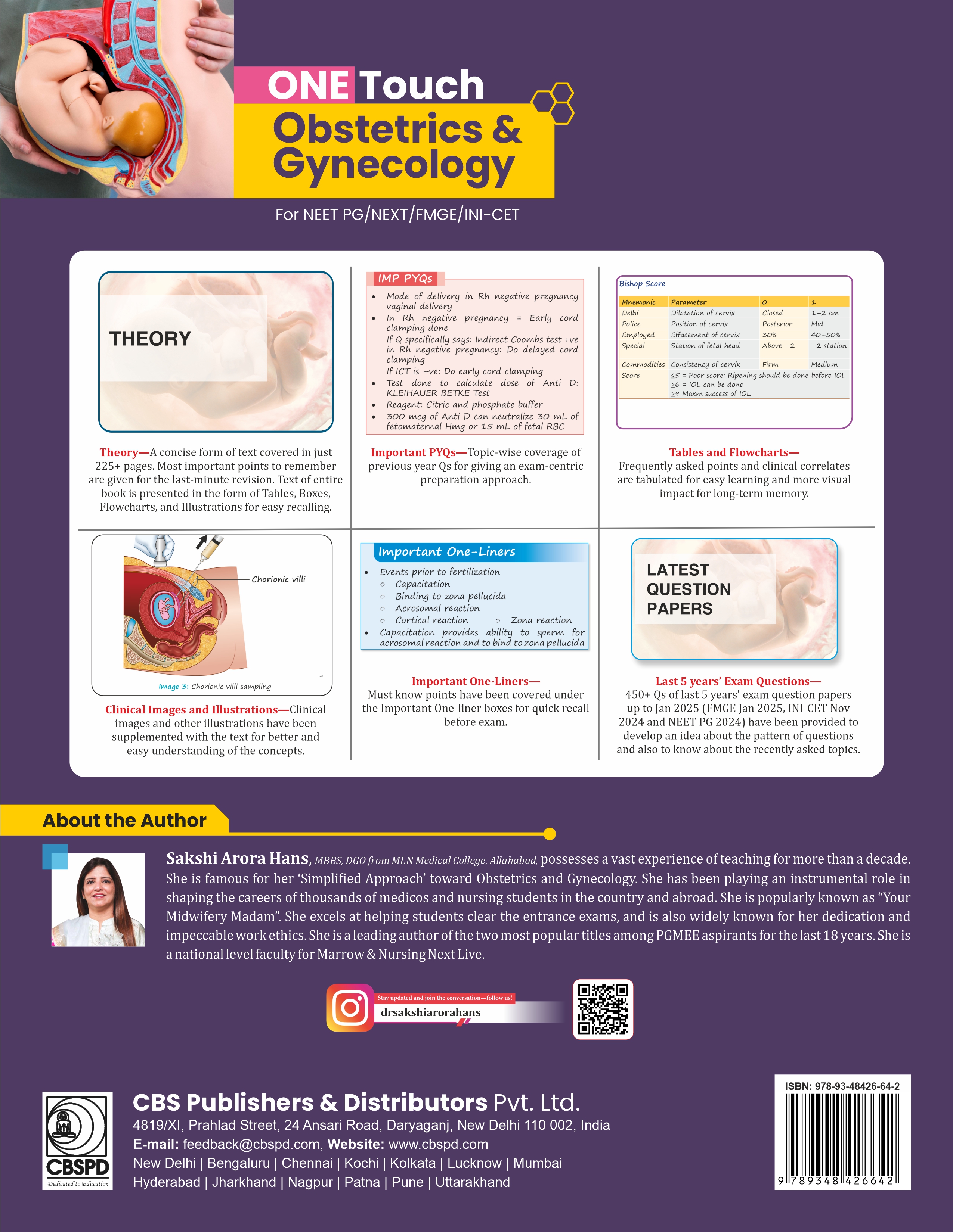One touch obstetrics & gynecology for neet/next/fmge/ini-cet